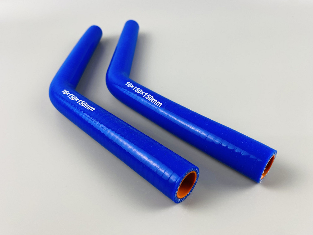 Патрубок силіконовий (150 мм х 150 мм) (135` — кут) (d=16 товщ = 4 мм) Мукачево - фото 2