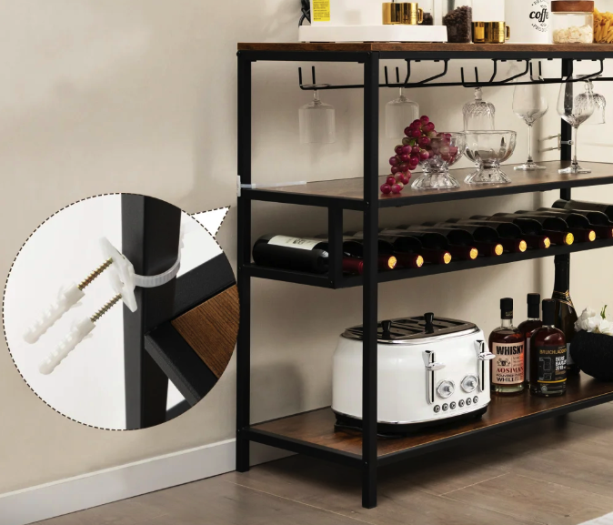 Стіл для кухні Costway Alfred фуршетний в стилі Loft Киев - изображение 6