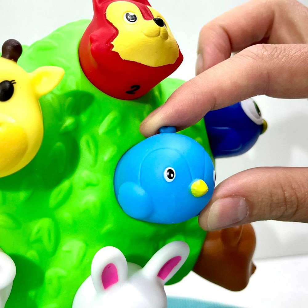 Сортер дерево з тваринами 10 в 1 гра з цифрами фігурки диких тварин (207) Чернигов - изображение 9