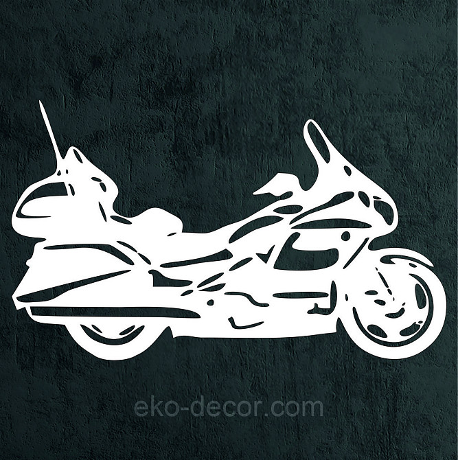 Декоративное настенное Панно «Байк» Декор на стену 50*39 см, Белый Киев - изображение 5