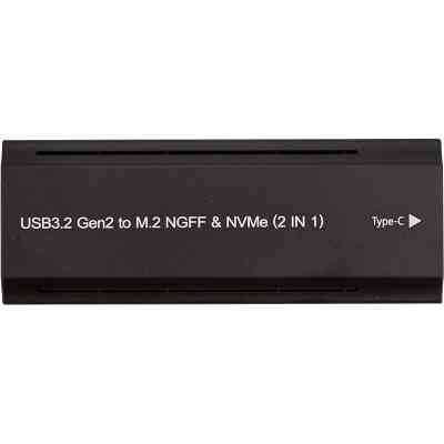 Кишеня зовнішня PowerPlant SSD M.2 PCIe NGFF/NVMe USB3.2, 20Gbps, RGB (HC380527) Вінниця