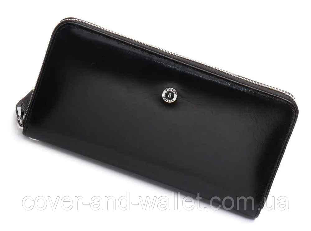 Презентабельный мужской портмоне клатч из гладкой кожи Boston B5-018 Киев - изображение 2