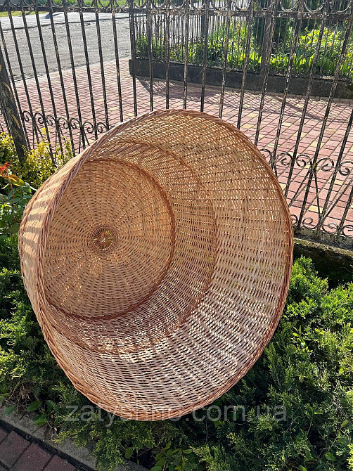 Большая плетеная люстра  из лозы Киев - изображение 10