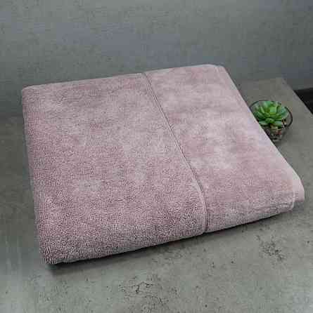 Набор полотенец велюр/махра 3шт GM Textile 50x90см, 50x90см, 70x140см Premium Milado 550г/м2 (Кремов Сумы