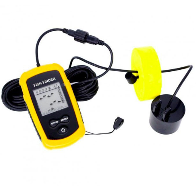 Эхолот портативный Fish Finder до 100м сонар портативный универсальный RO-38 Львов - изображение 8