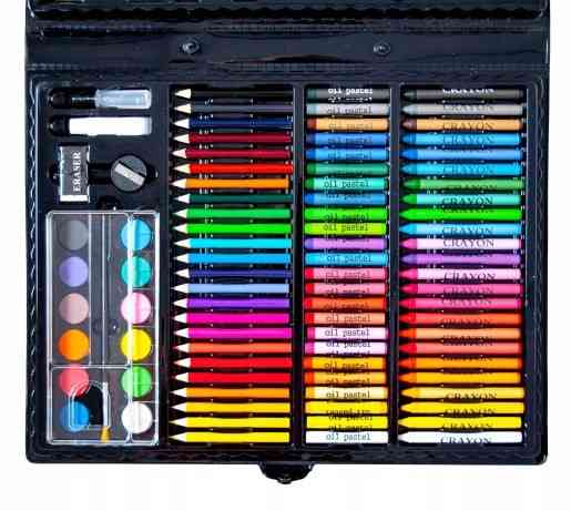 Набор для рисования 168 элементов в чемодане карандаши и фломастеры Maaleo (9176) Нововолынск