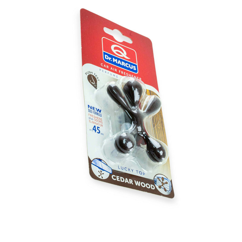 Ароматизатор на обдув чоловічок dr.marcus lucky top "cedar wood" Мукачево - фото 1