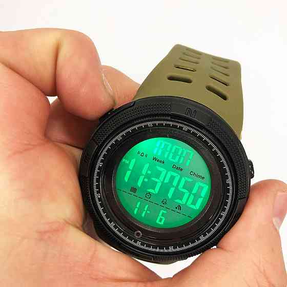 Годинники чоловічі спортивні з крокоміром, Військові годинники для військовослужбовців IC-81 Івано-Франківськ