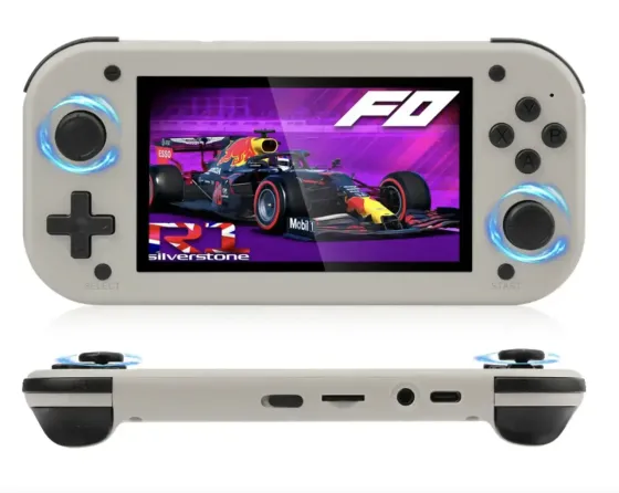 Портативная ретро консоль приставка SJGAM BOYHOM M17 4,3-дюймовий IPS-екран, PSP, PS1, NES, 128 Гб Коломия