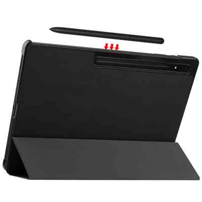 Чехол для планшета BeCover Smart Case Samsung Tab S9 Ultra SM-X816 14.6" Black (709894) Винница
