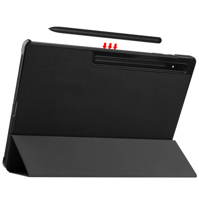 Чехол для планшета BeCover Smart Case Samsung Tab S9 Ultra SM-X816 14.6" Black (709894) Винница - изображение 4