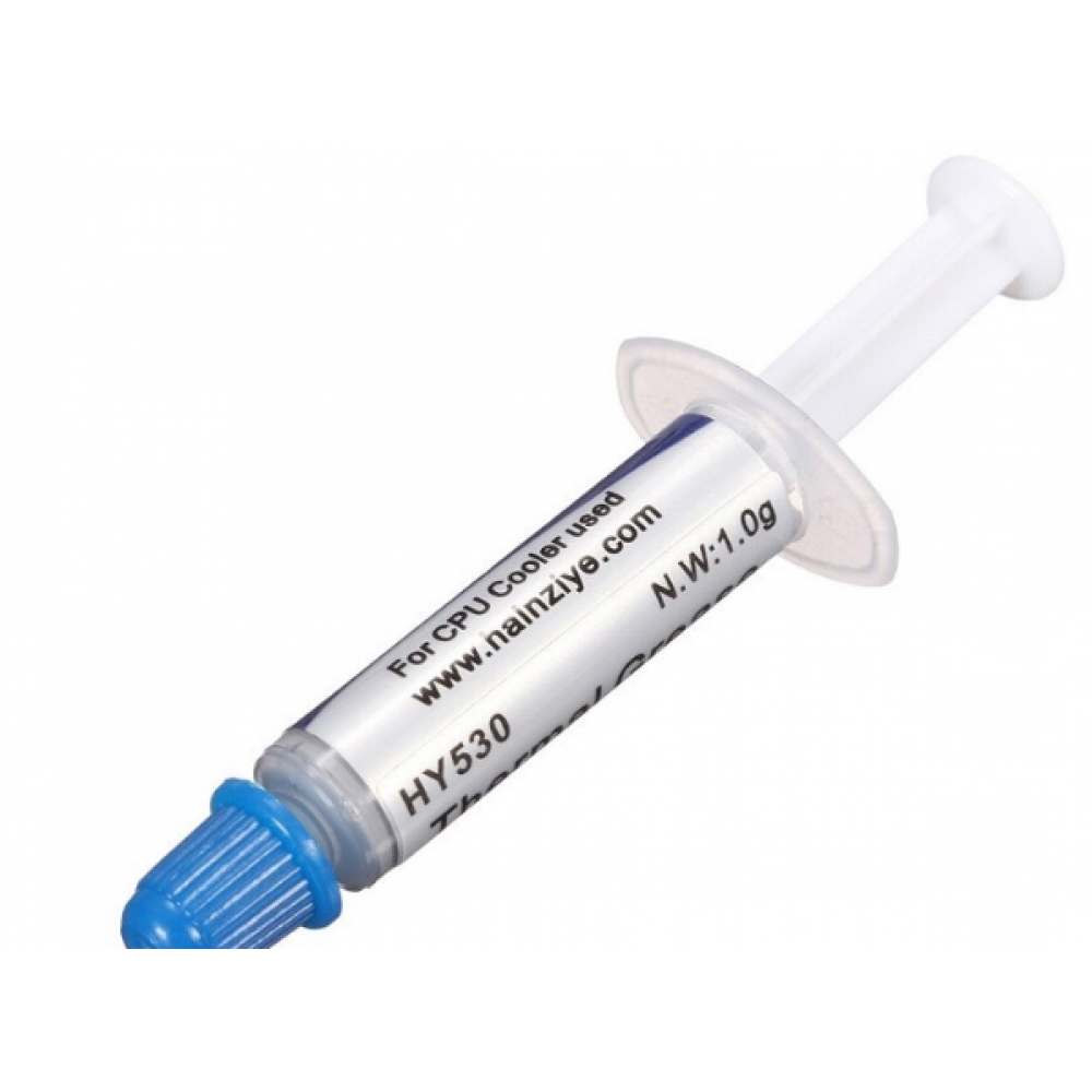 Термопаста HY530 Halnziye, 1г., 2.5 Вт/мК, серая, шприц Полтава - изображение 1