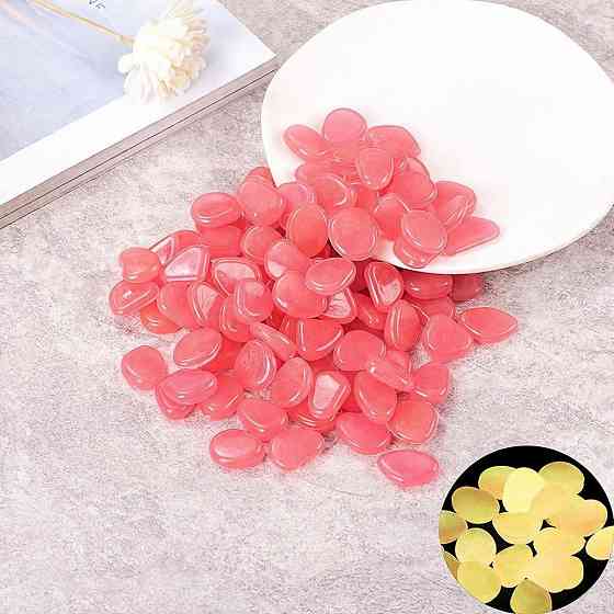 Люминесцентные камни светящиеся в темноте для декора и аквариума Киев