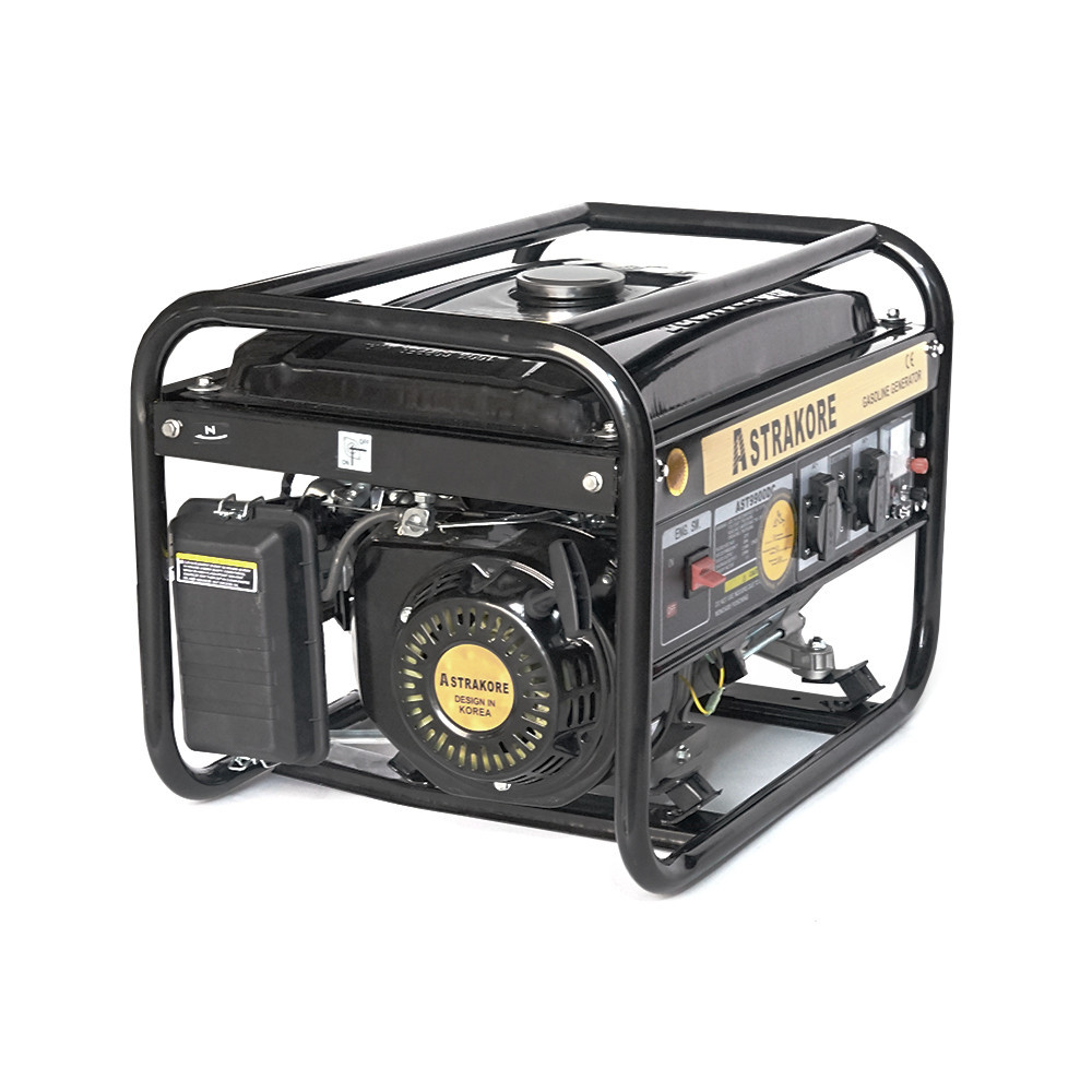 Бензиновый генератор ASTRAKORE PREMIUM COPPER - AST9900DC, однофазный 220V, 50Hz, 2.5KW, объем 15л Киев - изображение 4