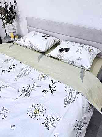 Ecotton Комплект постільної білизни Ecotton полуторний 150х215 см сатин білий (рис. 24303) Коломия