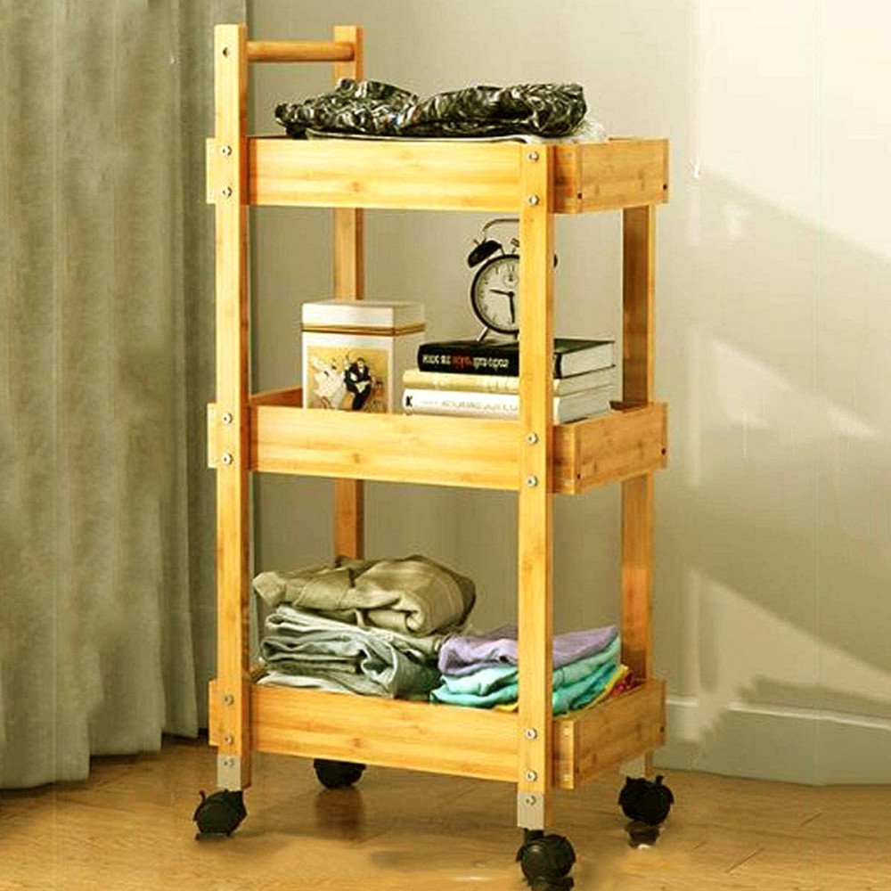 Етажерка для ванної на коліщатах "Дівара" каррі Миколаїв - фото 1