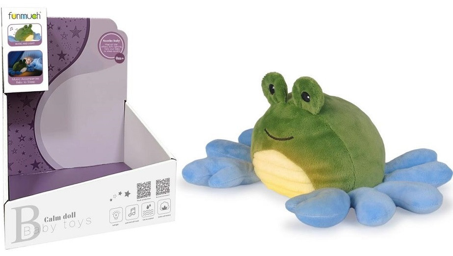 Іграшка-нічник музична м'яка Funmuch Краб (6939561) Київ - фото 1