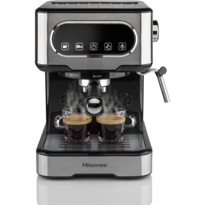 Рожковая кофеварка эспрессо Hisense HESCM15DBK Винница - изображение 4