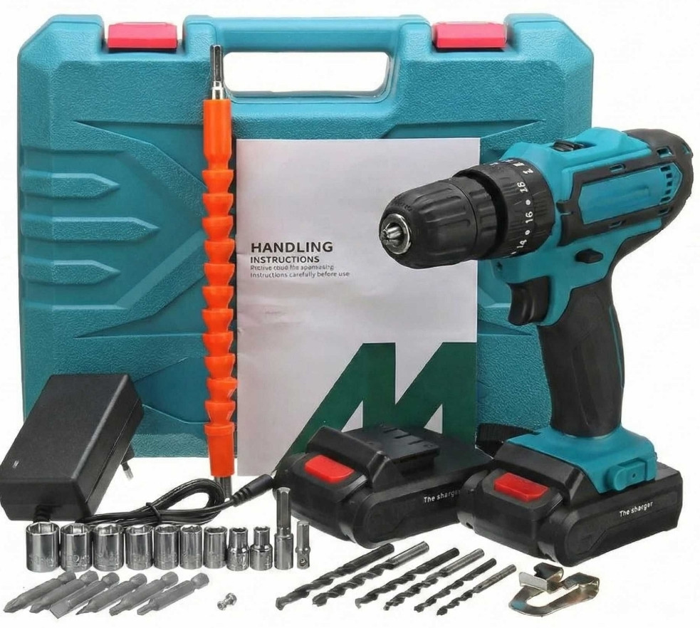 Шурупокрут акумуляторний 24v Шуруповерт дриль шурік набір інструментів. Харків - фото 3