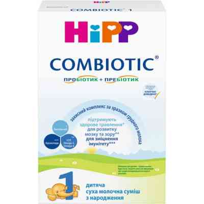 Дитяча суміш HiPP Combiotic 1 початкова 300 г (9062300138822) Вінниця
