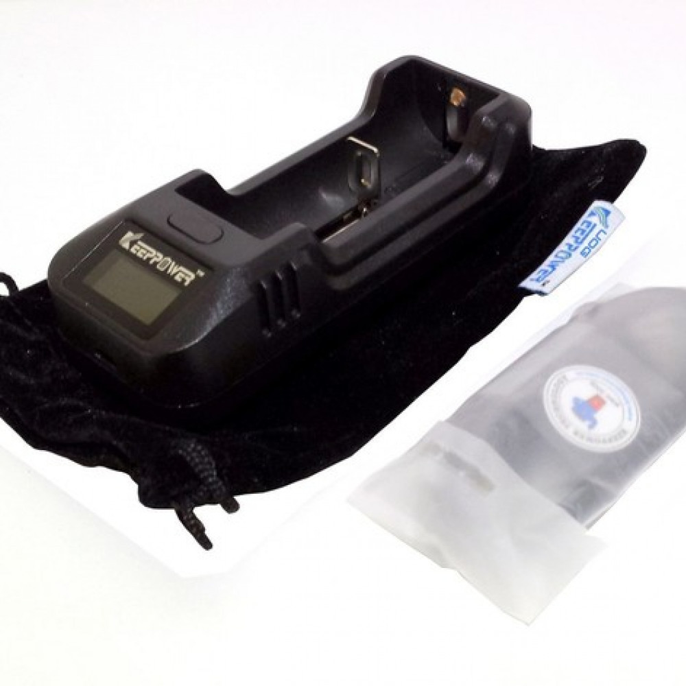 Зарядний пристрій Keeppower L1 LCD USB (1А) для акумуляторів Київ - фото 5