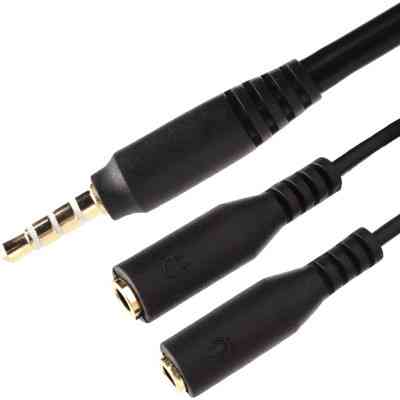 Перехідник XoKo SC-009 Jack 2x3.5-мм jack(M) - 3.5-мм 4pin jack(F) (XOKO SC-009) Вінниця