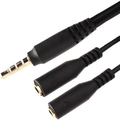 Перехідник XoKo SC-009 Jack 2x3.5-мм jack(M) - 3.5-мм 4pin jack(F) (XOKO SC-009) Вінниця - фото 2