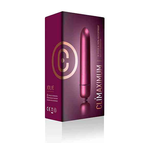 Вибратор Climaximum Jolie, 10 режимов Sex Aura Киев