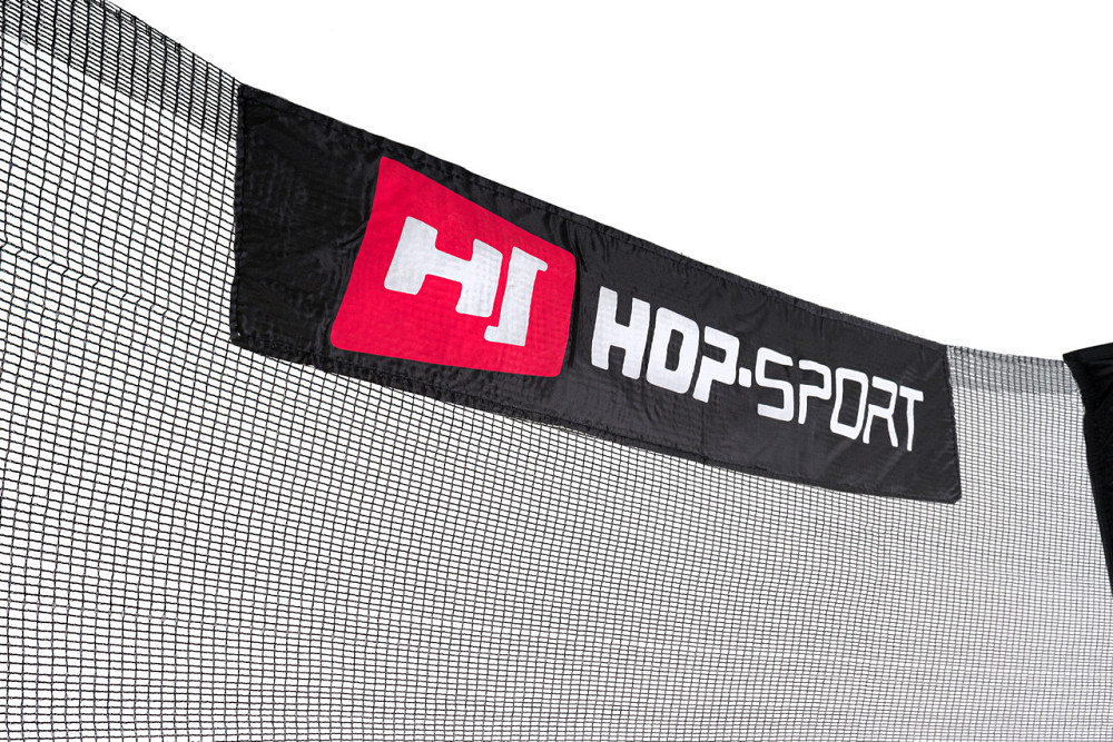 Батут Hop-Sport 10ft (305см) чорно-зелений з внутрішньою сіткою (4 ноги) Киев - изображение 9
