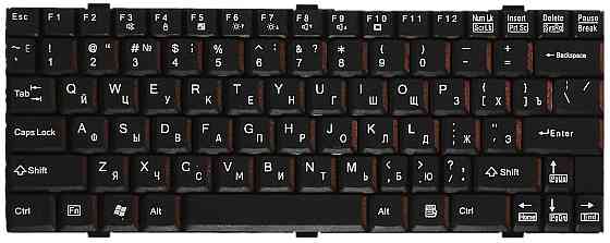 Клавиатура для ноутбука Fujitsu LifeBook (P5020, P5020D, P5010, P5010D) Black, RU Вінниця