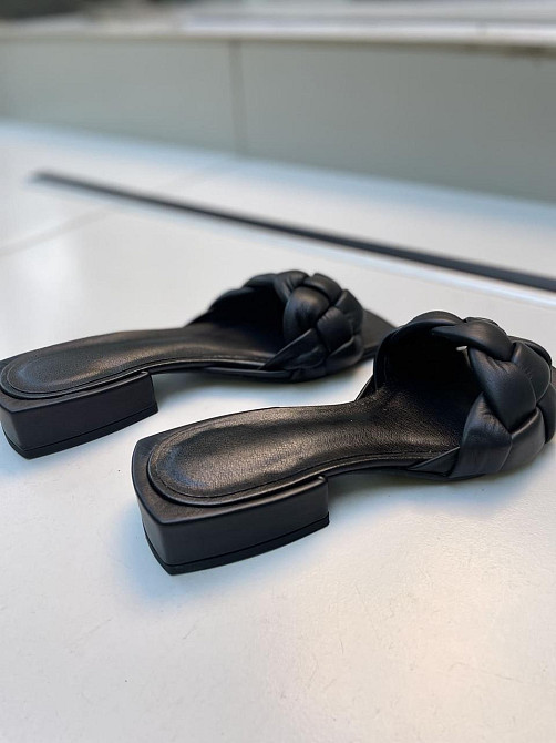 ARLEN Шльопанці жіночі ARLEN Ш-Коса чорні (літо, шкіра натуральна) (4875) Коломыя - изображение 10