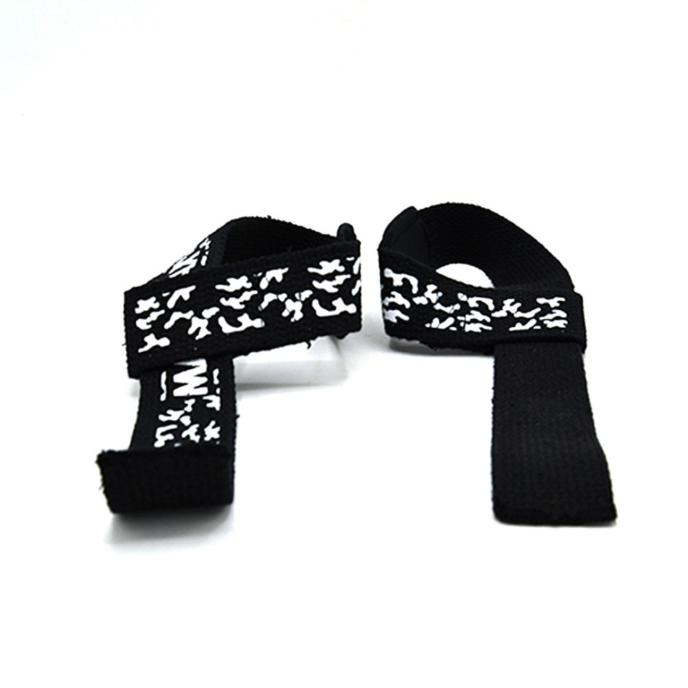 Лямки для тяги MadMax Camo Power Wrist Straps Camo/White Луцьк - фото 4