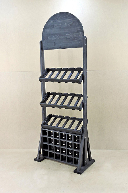 Стійка винна "Тахара сансет" венге Миколаїв - фото 3