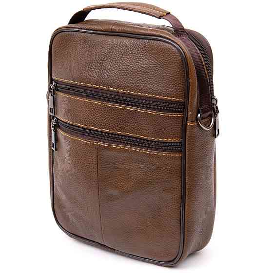Мессенджер чоловічий Vintage 20392 Коричневий Київ