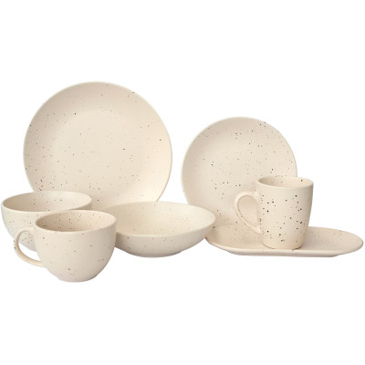 Блюдо Limited Edition Sandy Cream 25 см Бежеве (ZH-7013-6) Винница - изображение 2