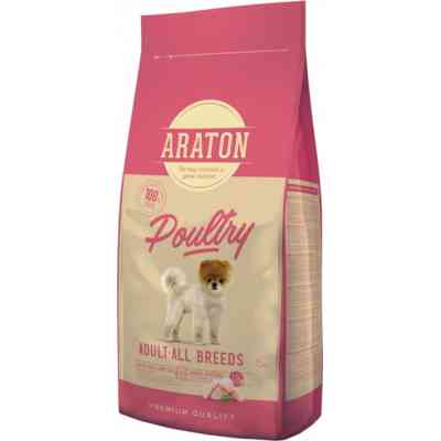 Сухой корм для собак ARATON Poultry Adult All Breeds 15 кг (ART47468) Винница
