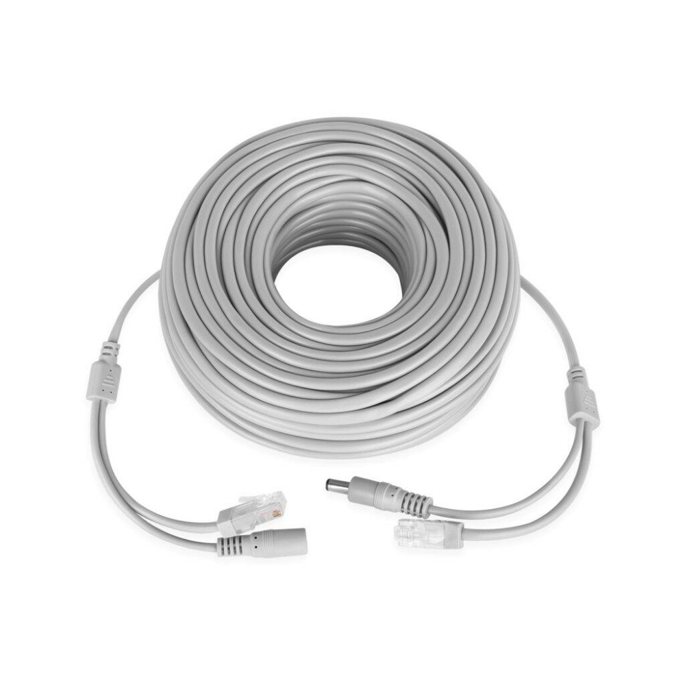 Патчкорд комбинированный по витой паре GreenVision GV-RJ-45+DC-30M Киев - изображение 1