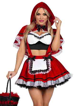 Костюм Червоної Шапочки Leg Avenue Flirty Miss Red Top and Skirt S Sex Aura Київ