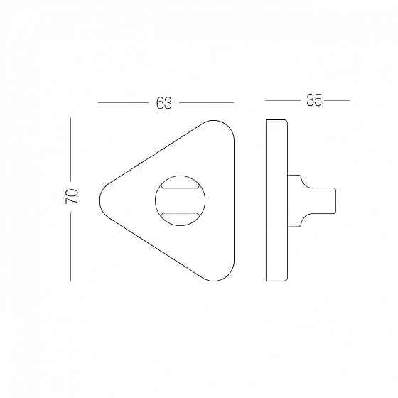 НАКЛАДКА ПІД WC T14 SS НЕРЖАВІЮЧА СТАЛЬ Київ