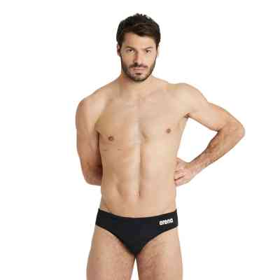 Плавки Arena Team Swim Briefs Solid 004773-550 чорний 80 (3468336633830) Вінниця