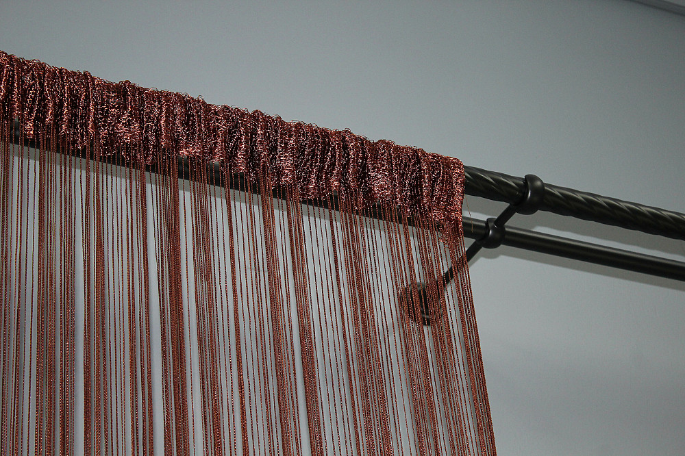 Штори-нитки "Кісея" Коричневий 300х300см 1 шт (61-005) Київ - фото 8