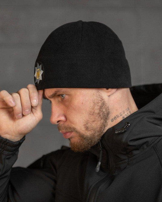 Флісова шапка поліція ВТ7726 Одеса - фото 2