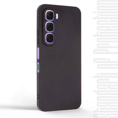 Чохол до мобільного телефона Armorstandart Matte Slim Fit Infinix Hot 60i 4G Camera cover Black (ARM87261) Вінниця - фото 2