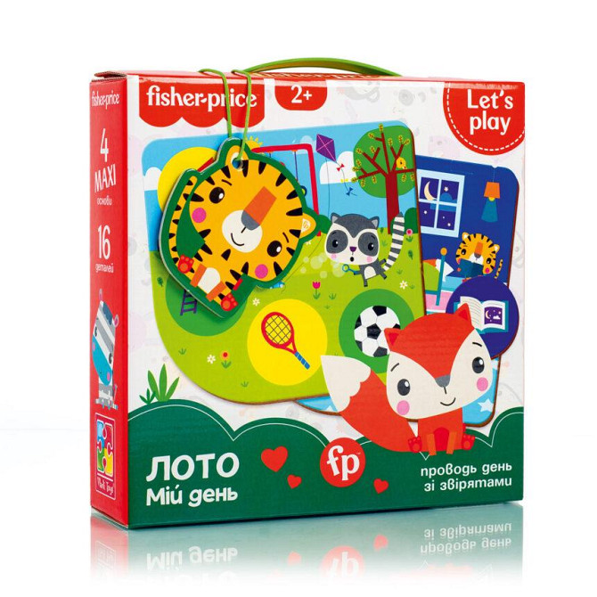 Гра настільна Fisher-Price Лото Мій день (VT2910-02) Чернігів - фото 1