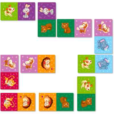 Настільна гра DoDo Доміно Тваринки (300248) Вінниця