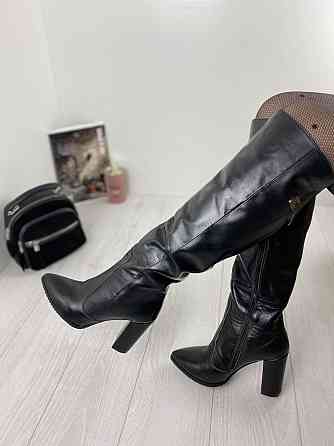 Чоботи жіночі ARLEN чорні шкіра натуральна зима 37р. (3166) Коломыя