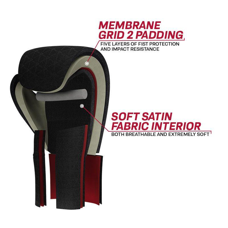 Рукавички боксерські тренувальні для боксу та ММА професійні RDX F4 Red 16 унцій Київ - фото 16