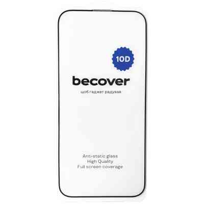 Стекло защитное BeCover Apple iPhone 16 Pro Max 10D Black (712324) Винница
