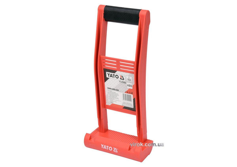 Ручка для перенесення г/к плит YATO : пластикова ABS, L= 375 мм [12] Одеса - фото 1