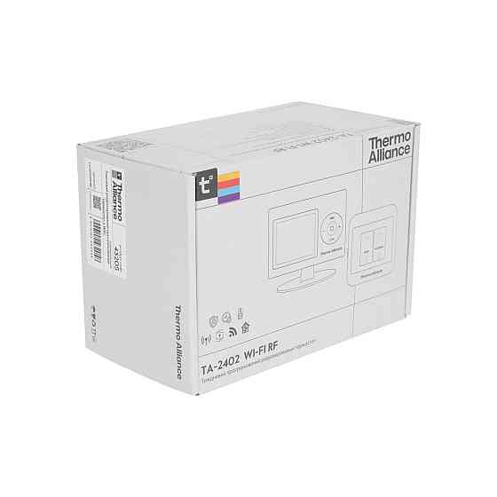 Тижневий програмований термостат Thermo Alliance ТА-2402WiFiRF радіокерований з Wi-Fi Київ